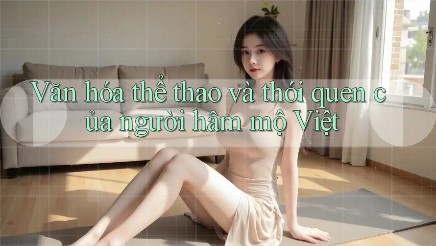 Văn hóa thể thao và thói quen của người hâm mộ Việt