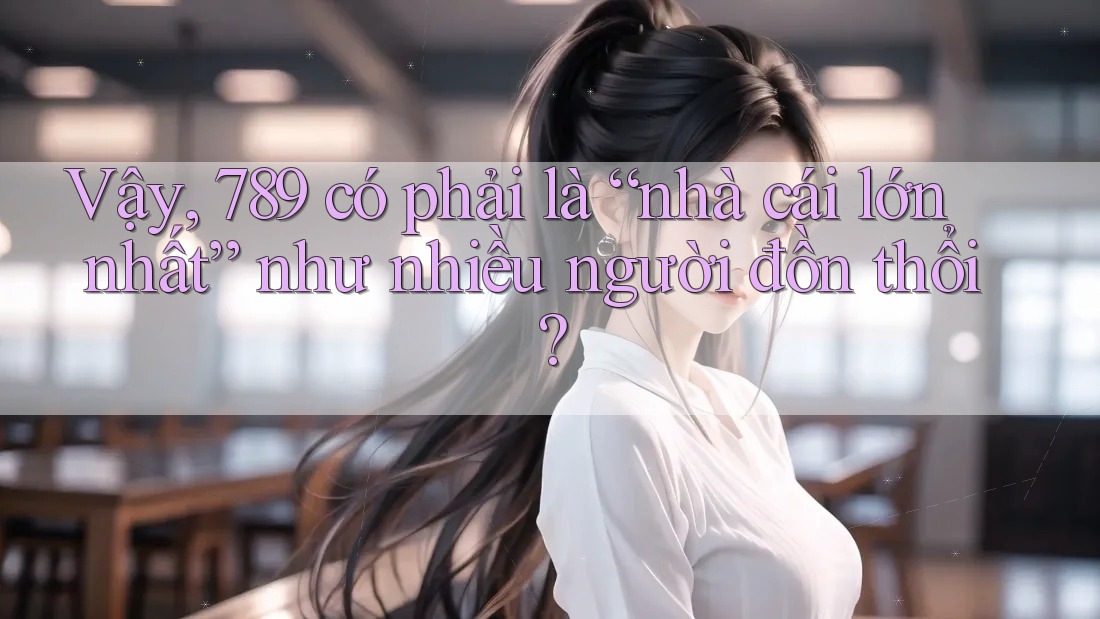 Vậy, 789 có phải là “nhà cái lớn nhất” như nhiều người đồn thổi?