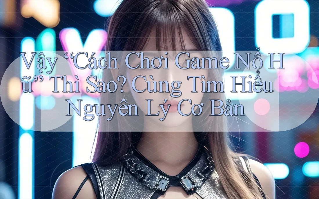 Vậy “Cách Chơi Game Nổ Hũ” Thì Sao? Cùng Tìm Hiểu Nguyên Lý Cơ Bản