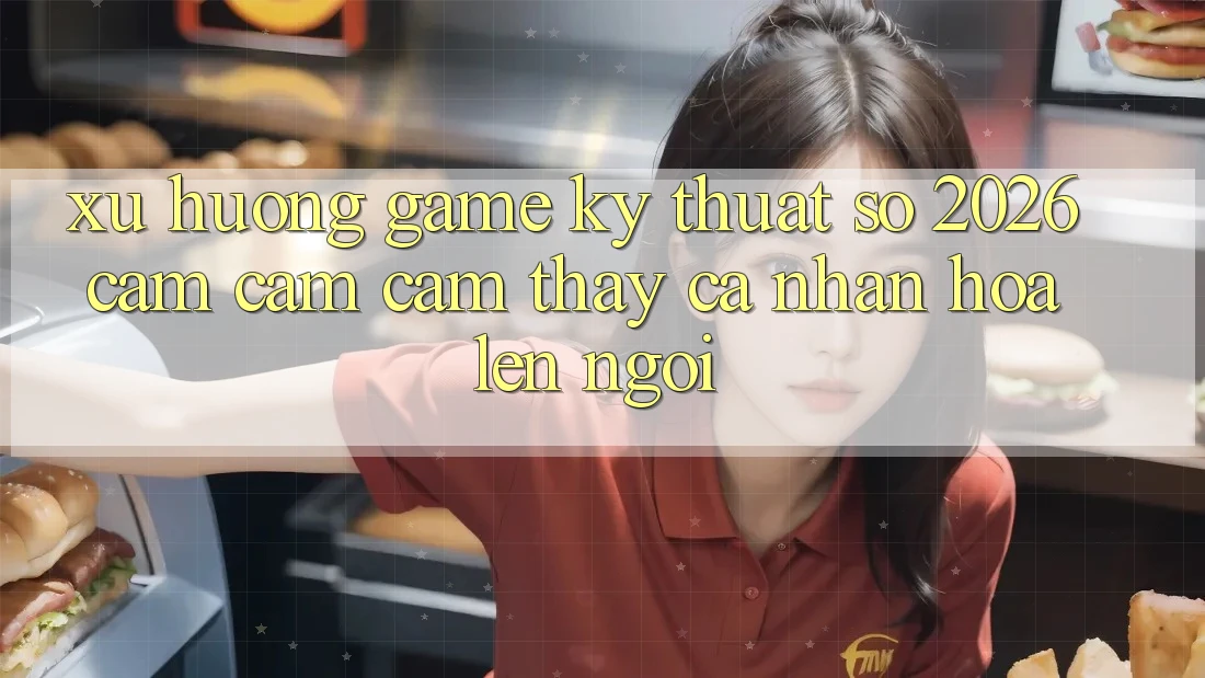 Xu Hướng Game Kỹ Thuật Số 2026: Cảm cảm cảm thấy Cá Nhân Hóa Lên Ngôi Xu Hướng Game Kỹ Thuật Số 2026: Cảm cảm cảm thấy Cá Nhân Hóa Lên Ngôi