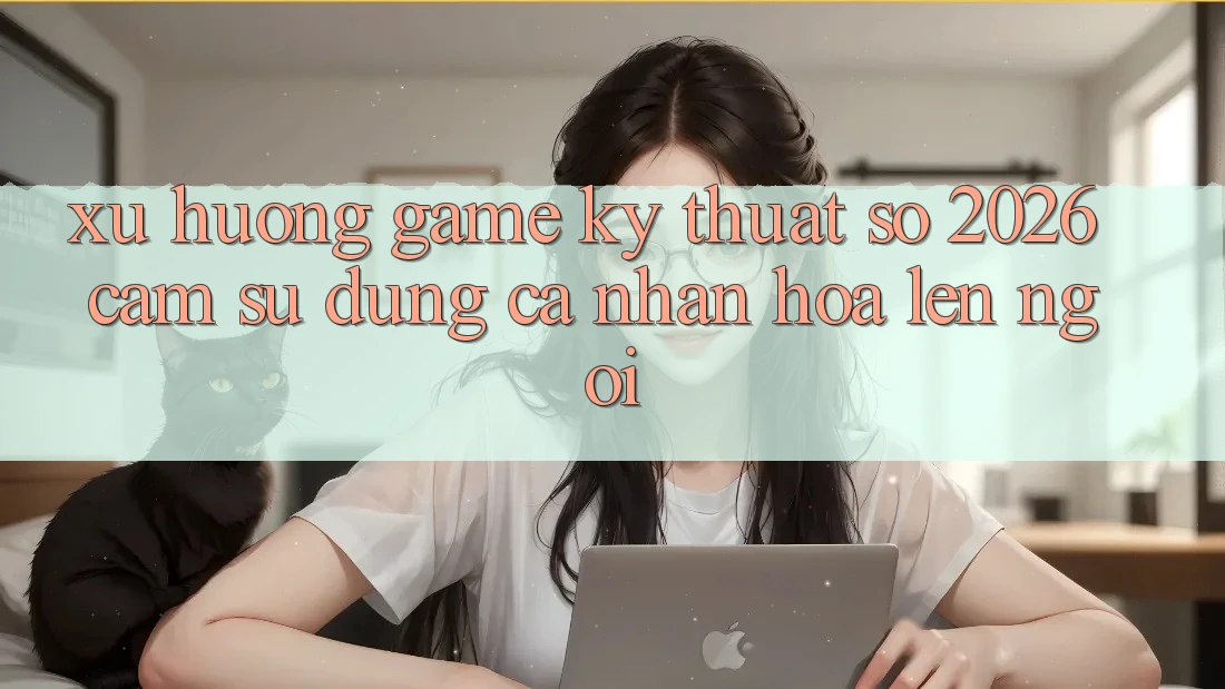 Xu Hướng Game Kỹ Thuật Số 2026: Cảm sử dụng Cá Nhân Hóa Lên Ngôi