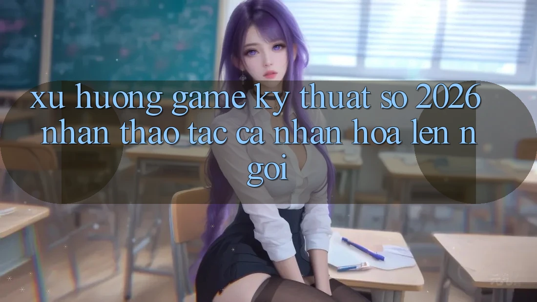 Xu Hướng Game Kỹ Thuật Số 2026: Nhận thao tác Cá Nhân Hóa Lên Ngôi